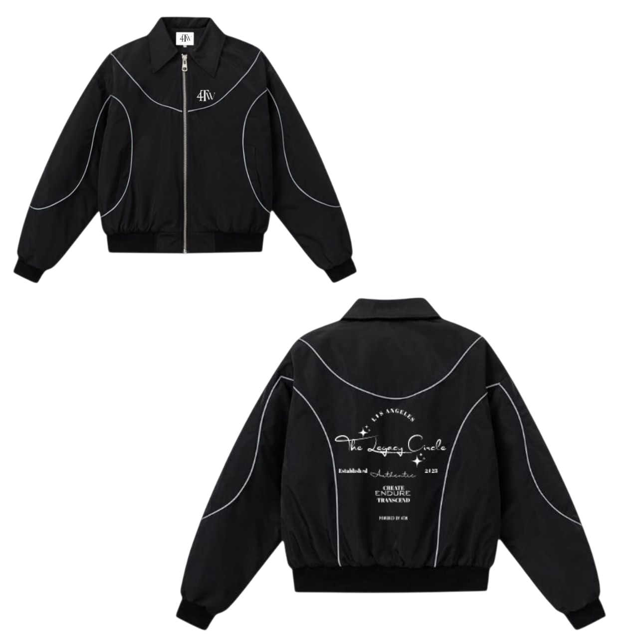 Obsidian Nylon Jacket