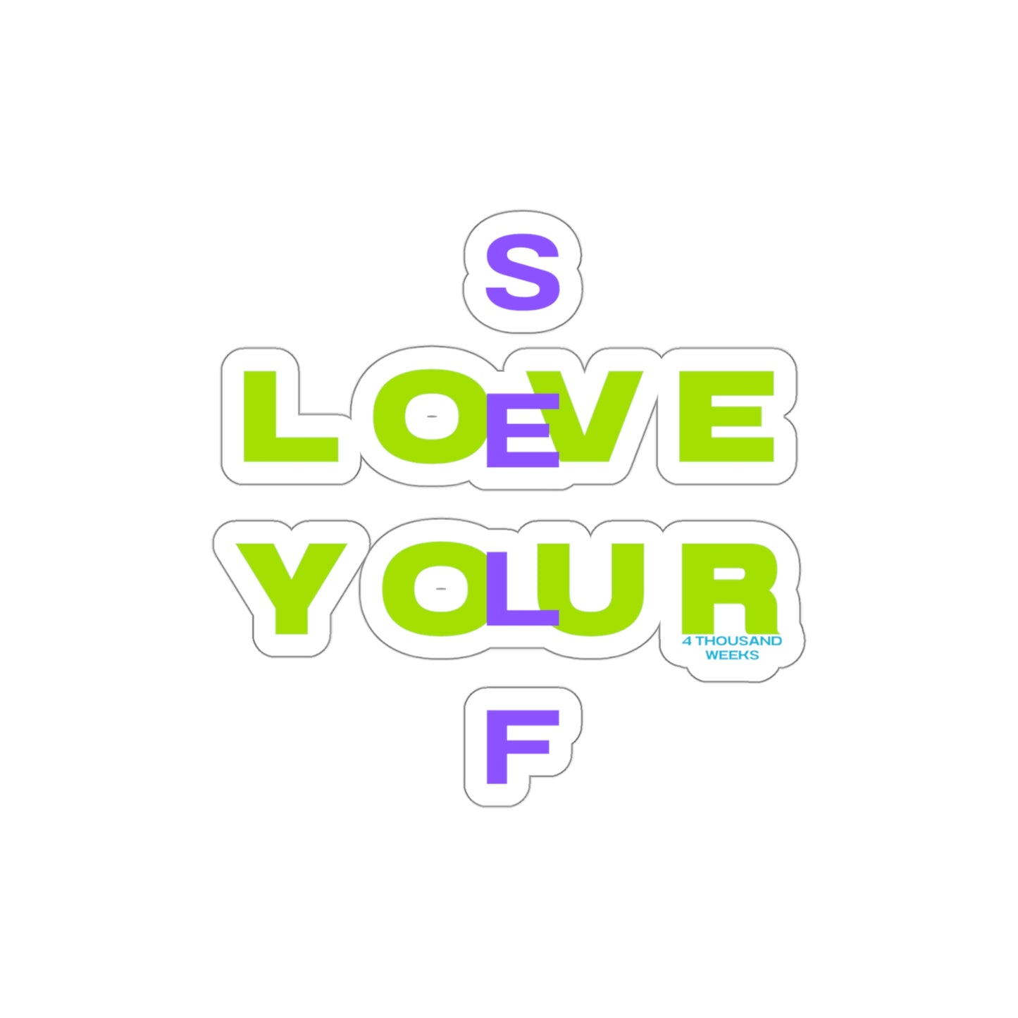 4tw Love Yourself Stickers
