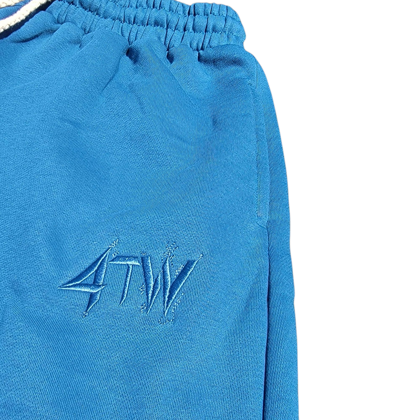 All-Weather Blue Elastic Bottom Sweatpants