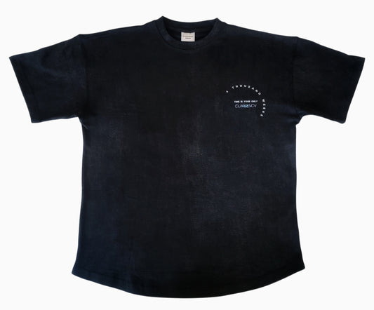 Vintage Curved Hem Currency Tee